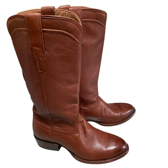 Tecovas The Harper Calf Skin Leather Boots- 8 EUC!! - Picture 6 of 12